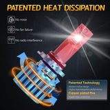 H7 F9 LED Headlight 90W 16000LM 6500K