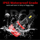 Faro LED 9006/HB4 F5 de 55 W, 10 000 lm, 6500 K