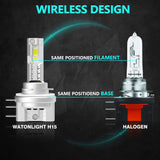 H15 E5 LED Headlight 35W 4000LM 6500K