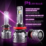 9012 P1 LED Headlight 30W 6000lm 6500K