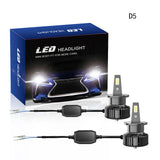 D5 V13 LED Headlight 40W 9000LM 6500K