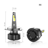 H4 V13 LED Headlight 40W 9000LM 6500K