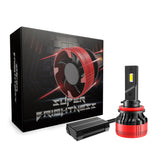 Faro LED 9006/HB4 F5 de 55 W, 10 000 lm, 6500 K