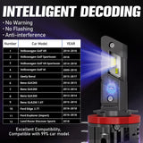 H15 E6 LED Headlight 25W 4000LM 6500K