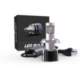Faro LED H4 F10 de 55 W, 10 000 lm, 6500 K