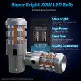 1156 C1 Series LED Bulb 9-24V Amber