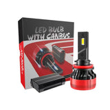 Faro LED CANBUS F6 9006/HB4, 55 W, 10 000 lm, 6500 K
