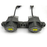 Ojos de ángel LED blancos Canbus E90LCI de 80 W y 6500 K sin errores para BMW