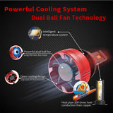 Faro LED H7 F5 de 55 W, 10 000 lm, 6500 K