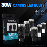 Bombillas de luz de freno LED 7443 sin errores