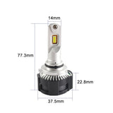 Bombilla LED para sistema de iluminación automotriz 9005/HB3 P18, 52 W, 18 000 lm, 6500 K