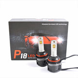 Faro LED 9004 P18 de 52 W, 9000 lm, 6500 K