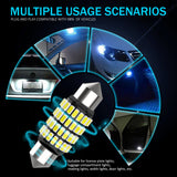 Bombillas LED tipo festón CANBUS