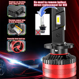 Faro LED D1/D2/D3/D4 F5 de 35 W, 10 000 lm, 6500 K