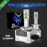 Faro LED serie D1S P7 D de 45 W, 10 000 lm, 6500 K