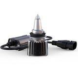 Faros delanteros LED H8/H9/H11 F10 de 55 W, 10 000 lm, 6500 K