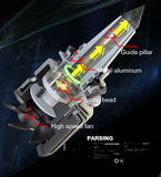 Faro LED 9005 F10 de 55 W, 10 000 lm, 6500 K