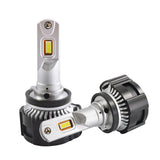 Faros delanteros LED H8/H9/H11 P18 de 52 W, 9000 lm, 6500 K