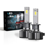 Faro LED H1 P6 de 45 W, 10 000 lm, 6500 K