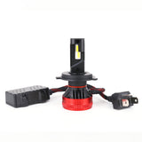 Faro LED H4/9003 F5 de 55 W, 10 000 lm, 6500 K