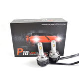 Bombilla LED para faros delanteros H7 P18, 52 W, 9000 lm, 6500 K