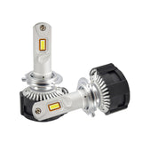 Bombilla LED para faros delanteros H7 P18, 52 W, 9000 lm, 6500 K