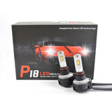 Faro LED P13W P18 de 52 W, 9000 lm, 6500 K
