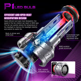 Faro LED H7 P1 de 30 W, 6000 lm, 6500 K
