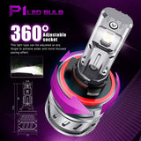 Faro LED H7 P1 de 30 W, 6000 lm, 6500 K