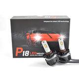 Kit de iluminación para coche con bombilla LED PSX24W P18, 52 W, 18000 lm, 6500 K