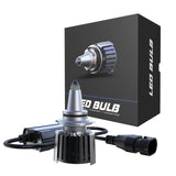 Faro LED 9005 F10 de 55 W, 10 000 lm, 6500 K
