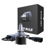 Faro LED 9006 F10 de 55 W, 10 000 lm, 6500 K